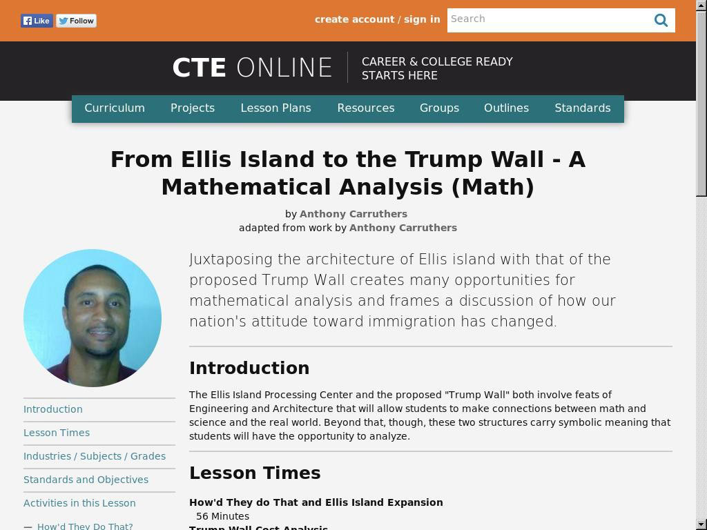 From Ellis Island to the Trump Wall – A Mathematical Analysis